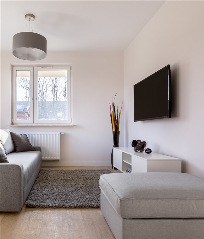 TV-Wandhalterung Basic Tilt (Größe S) - für Fernseher und Monitore zwischen 23 und 42 Zoll (58-107 cm), neigbar, schwenkbar