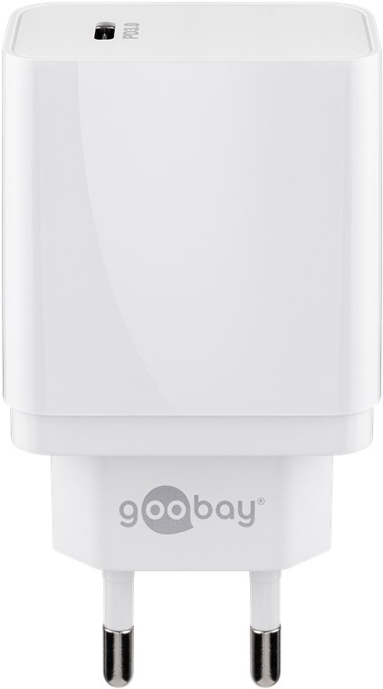 USB-C™ PD (Power Delivery) Schnellladegerät (25 W), Weiß - geeignet für Geräte mit USB-C™ (Power Delivery) wie z.B. Samsung Galaxy S21, S20