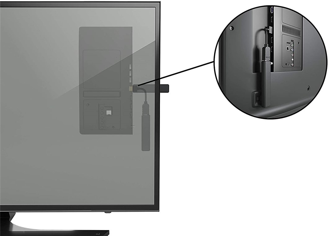 HDMI™-Flexadapter - HDMI™-Stecker (Typ A) > HDMI™-Buchse (Typ A)