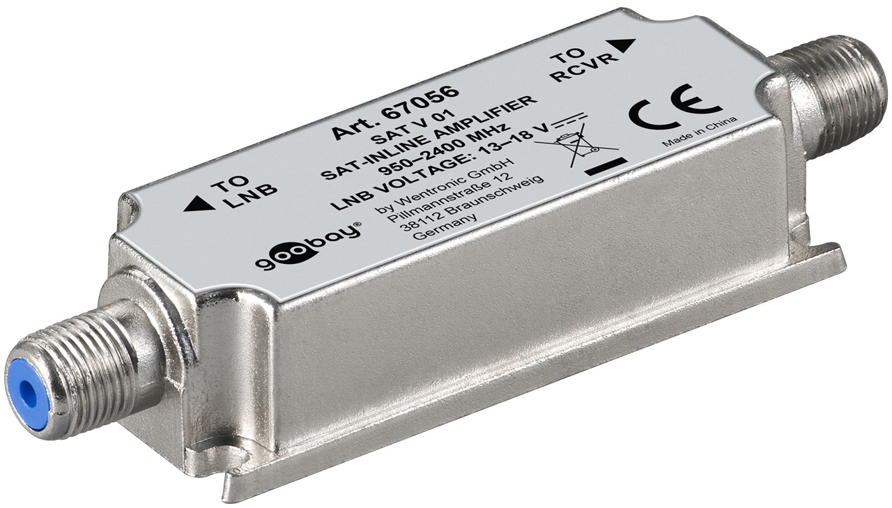 SAT-Antennenverstärker 950 MHz - 2400 MHz - Verbrauchseinheit - Strecken-Nahverstärker zur Anhebung von Signalen SAT-Antennenverstärker 950 MHz - 2400 MHz - Verbrauchseinheit - Strecken-Nahverstärker zur Anhebung von Signalen