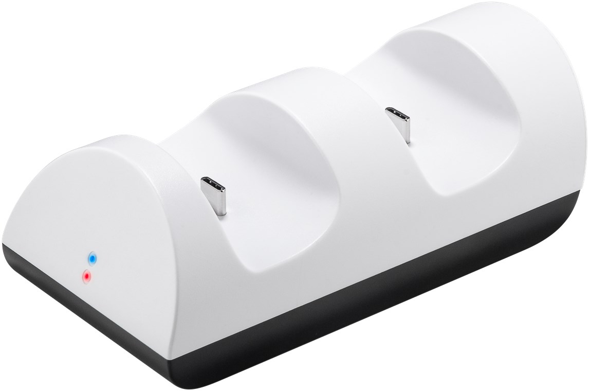 PS5-Controller-Dual-Ladestation - für bis zu zwei PS5 DualSense™ Controller, mit Ladeanzeige und USB-C™-Ladekabel