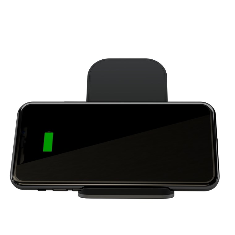 Kabelloses Tisch-Schnellladegerät 10 W, Kabelloses Tisch-Schnellladegerät 10 W, - geeignet für Smartphones und Geräte mit Qi-Standard