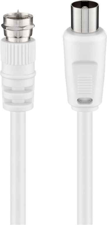 SAT/Antennen Adapterkabel ( - Kabellänge 1.5 m - F-Stecker > Koax-Stecker