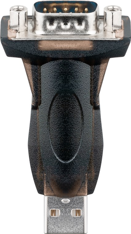 USB auf seriell RS232 Konverter/Adapter, Transparent USB auf seriell RS232 Konverter/Adapter, Transparent - USB 2.0-Stecker (Typ A) > D-SUB/RS-232-Stecker (9-polig)