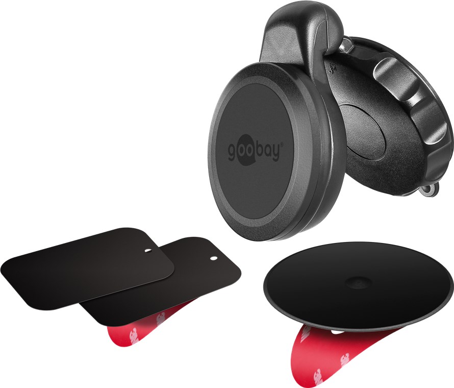 Magnethalterung fürs Smartphone - zur einfachen und sicheren Befestigung im Fahrzeug (Scheibenmontage) Magnethalterung fürs Smartphone - zur einfachen und sicheren Befestigung im Fahrzeug (Scheibenmontage)