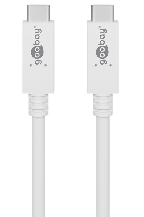 USB-C™PD Lade- und Synchronisationskabel 100W USB-C™PD Lade- und Synchronisationskabel 100W - Kabellänge 1 m - für Geräte mit USB-C™ (Gen.3.2) Anschluss; weiß