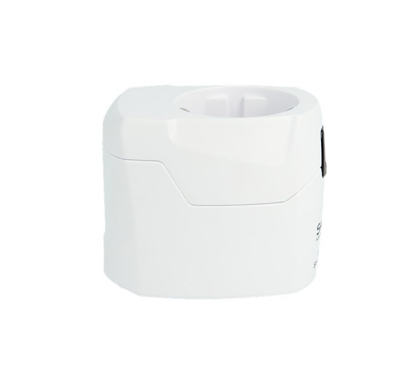 World Adapter PRO - geeignet für alle geerdeten und ungeerdeten Geräte (2- und 3-polig) World Adapter PRO - geeignet für alle geerdeten und ungeerdeten Geräte (2- und 3-polig)