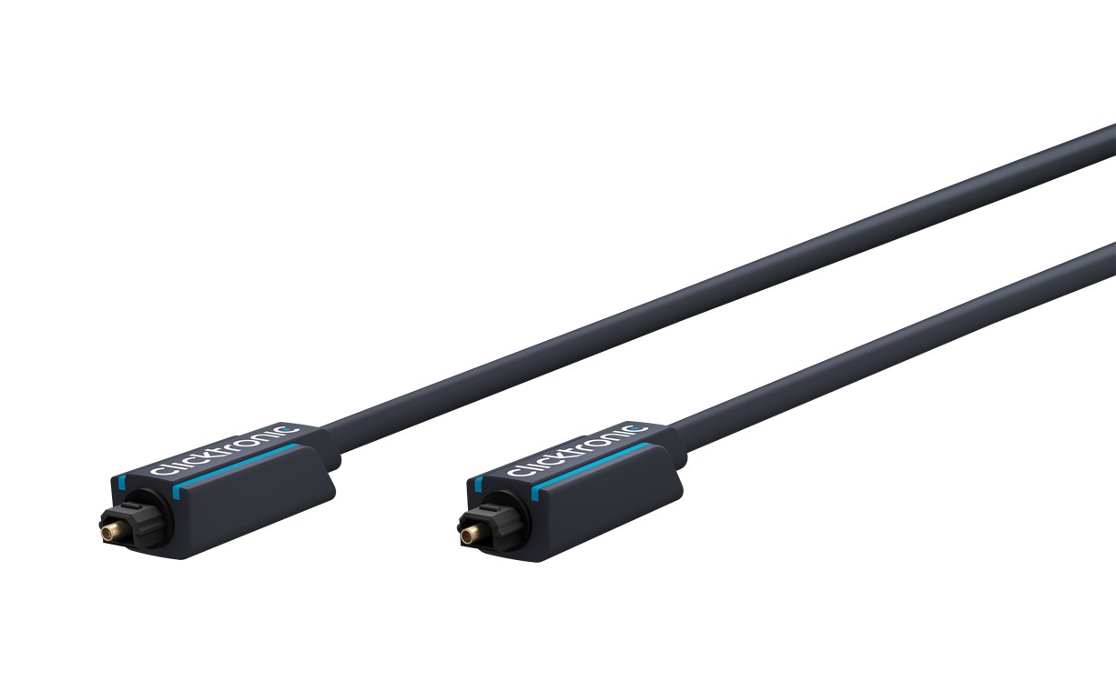 Toslink-Kabel - Kabellänge 10 m - Premium-Kabel|1x Toslink-Stecker 1x Toslink-Stecker|10,0 m|Polymer-Lichtwellenleiter
