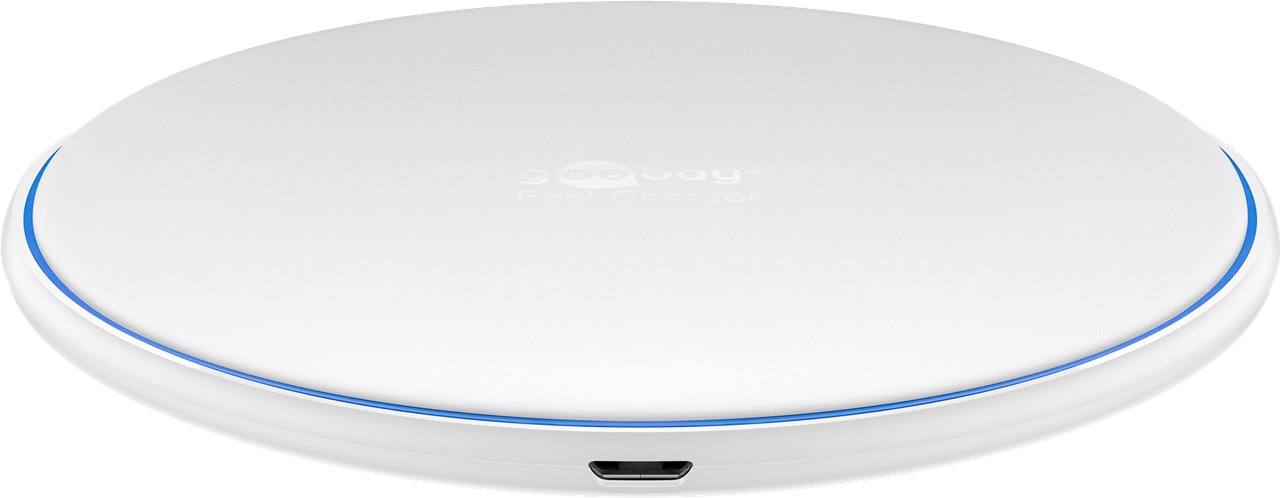 Kabelloses Schnellladegerät 10 W - geeignet für Smartphones und Geräte mit Qi-Standard Kabelloses Schnellladegerät 10 W - geeignet für Smartphones und Geräte mit Qi-Standard