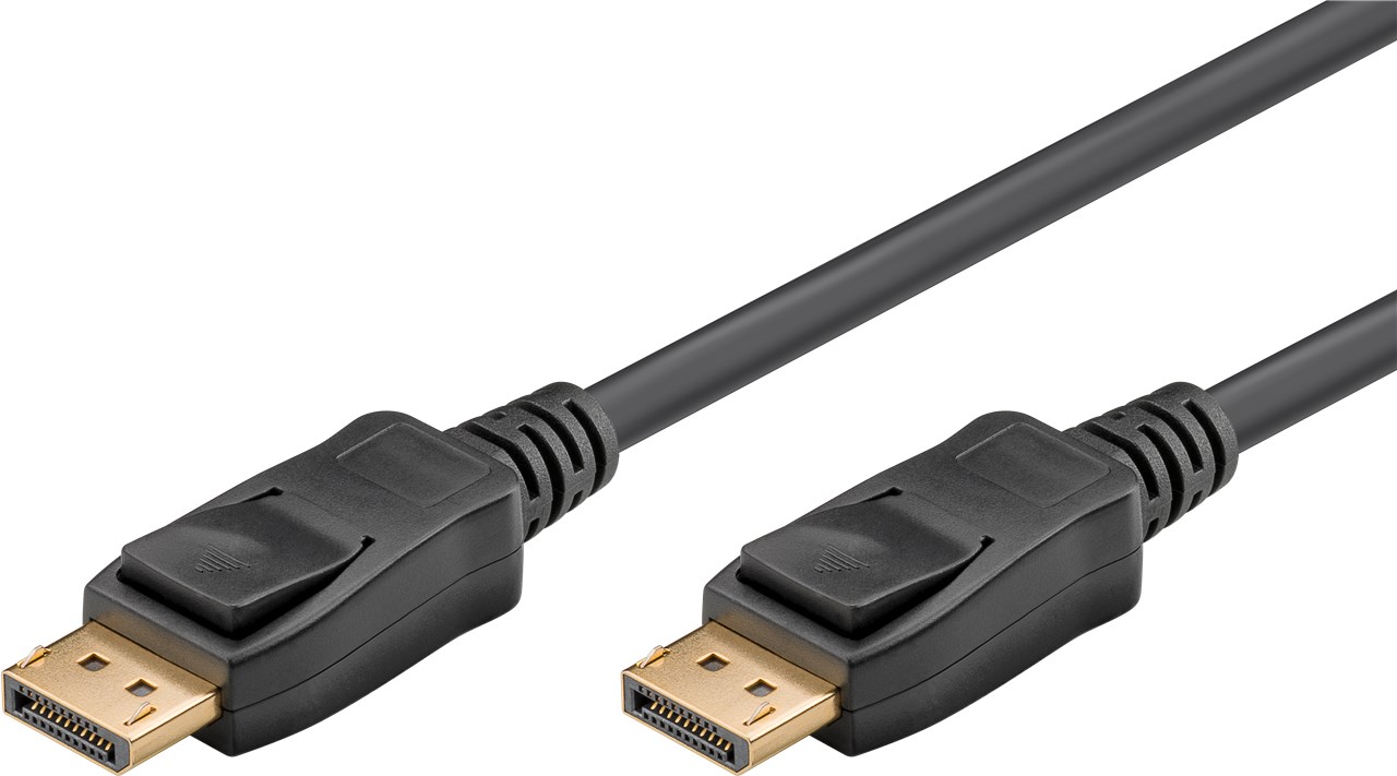 DisplayPort Verbindungskabel 2.0 DisplayPort Verbindungskabel 2.0 - Kabellänge 1 m - DisplayPort-Stecker > DisplayPort-Stecker (8K/60Hz)