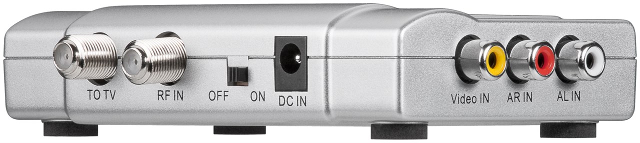 Stereo Audio-/Video-Modulator - moduliert Audio-/Videosignale in HF-Antennensignale Stereo Audio-/Video-Modulator - moduliert Audio-/Videosignale in HF-Antennensignale