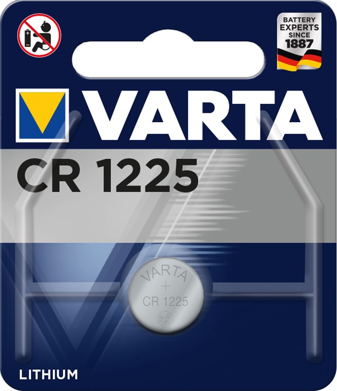 CR1225 (6225) - Lithium-Knopfzelle, 3 V