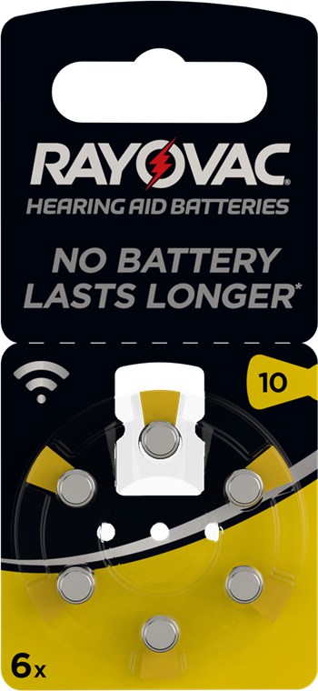 PR70/10A PR70/10A - Zink-Luft Hörgeräte-Knopfzelle, 1,4 V