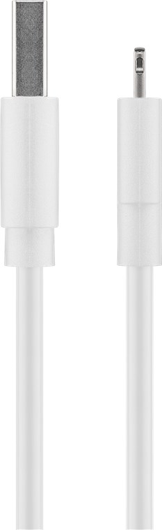 Lightning USB Lade- und Synchronisationskabel - Kabellänge 2 m - MFi Kabel für Apple iPhone/iPad weiß Lightning USB Lade- und Synchronisationskabel - Kabellänge 2 m - MFi Kabel für Apple iPhone/iPad weiß