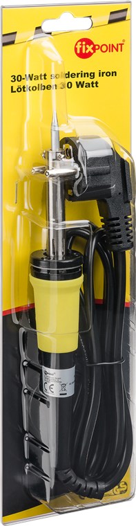 Lötkolben 30 W 230 V mit Lötspitzen, 1,25 m - Lötgerät 230 V/30 W mit 1,25-m-Kabel Lötkolben 30 W 230 V mit Lötspitzen, 1,25 m - Lötgerät 230 V/30 W mit 1,25-m-Kabel