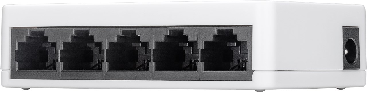 5 Port Fast Ethernet Netzwerk-Switch - 5x RJ45-Buchsen, Auto-Negotiation, 100 Mbit/s