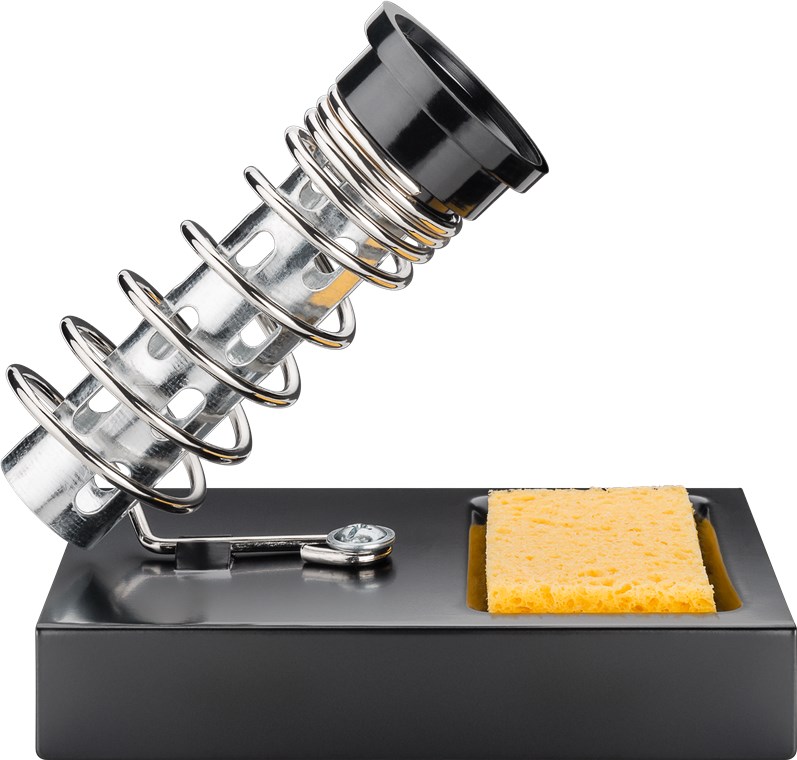 Universeller Lötkolbenständer zur Ablage von Lötkolben 4-tlg. bleifreies Lötset, 30 W - mit Lötkolben, Lötkolbenständer, Entlötpumpe und Lötzinn