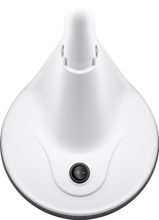 LED-Stand-Lupenleuchte, 5 W - 100 mm Glaslinse, 1,75-fache Vergrößerung, 3 Dioptrien, 450 lm