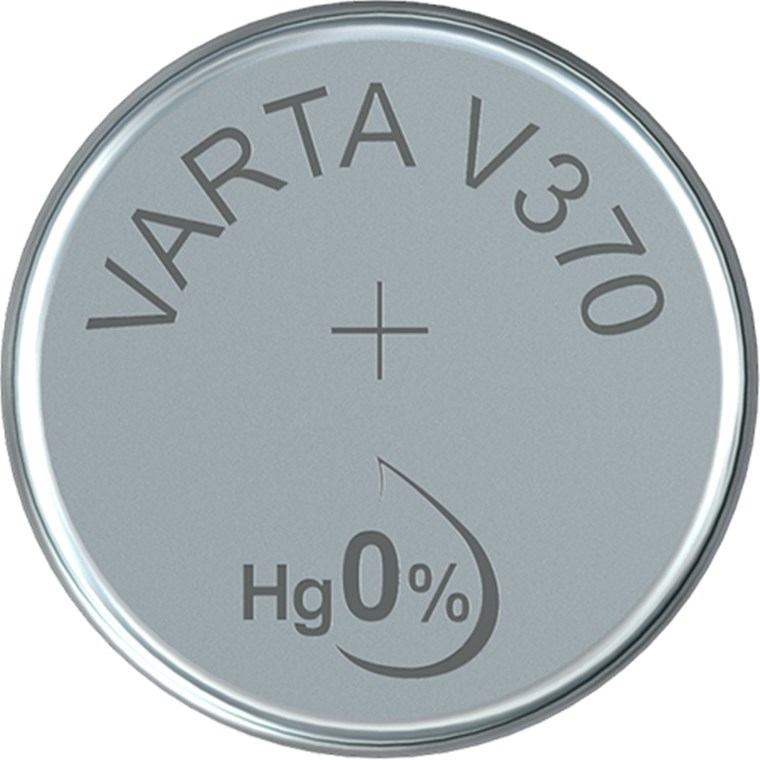 SR69 (V370) - Silberoxid-Zink-Knopfzelle, 1,55 V Uhrenbatterie SR69 (V370) - Silberoxid-Zink-Knopfzelle, 1,55 V Uhrenbatterie