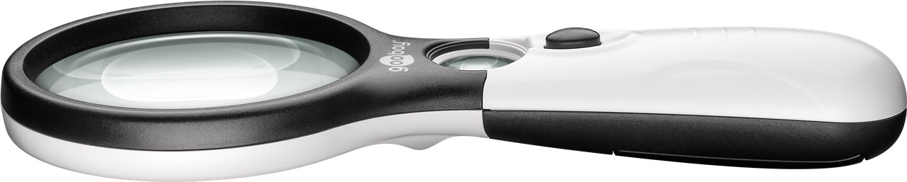 LED-Leselupe - batteriebetrieben mit 3x AAA-Batterien (nicht enthalten) LED-Leselupe - batteriebetrieben mit 3x AAA-Batterien (nicht enthalten)