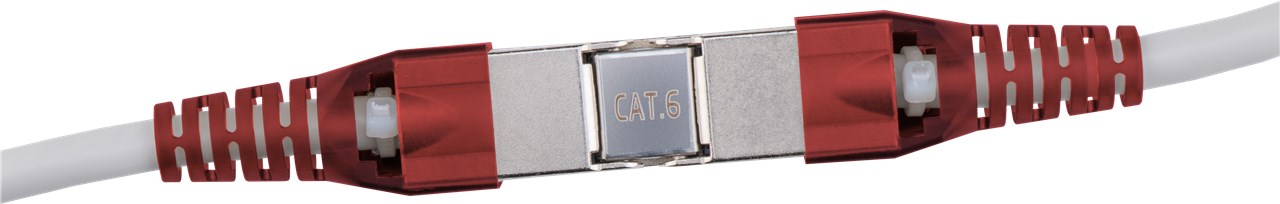 Werkzeugloser Kabel Verbinder "slim" CAT 6, STP geschirmt - Klemmleiste für LSA Montage (werkzeugfrei) Werkzeugloser Kabel Verbinder "slim" CAT 6, STP geschirmt - Klemmleiste für LSA Montage (werkzeugfrei)