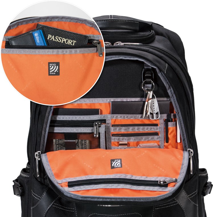 Concept 2 (EKP133B) - Premium Laptop-Rucksack für Geräte bis 17,3-Zoll