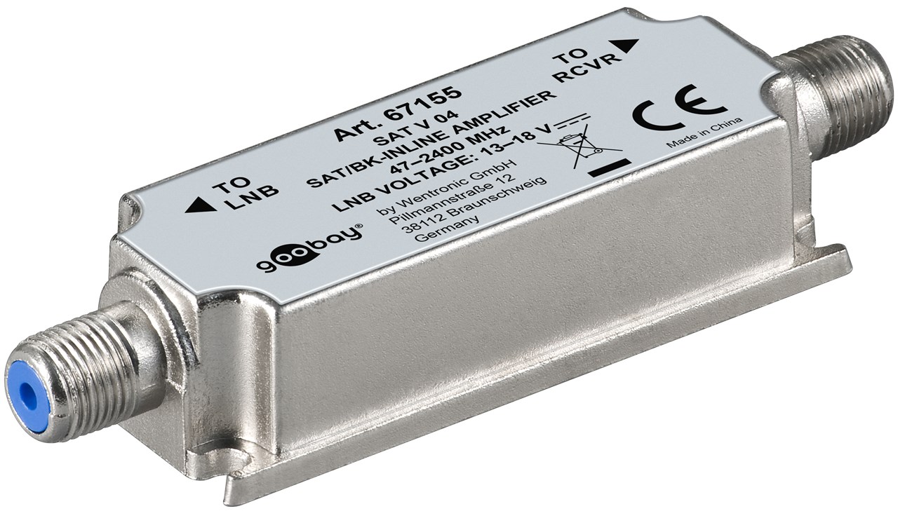 SAT/BK-Antennenverstärker 47 MHz - 2400 MHz - Verbrauchseinheit - Strecken-Nahverstärker zur Anhebung von Signalen SAT/BK-Antennenverstärker 47 MHz - 2400 MHz - Verbrauchseinheit - Strecken-Nahverstärker zur Anhebung von Signalen