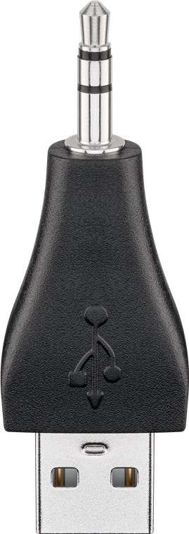 USB 2.0 Hi-Speed Adapter - USB 2.0-Stecker (Typ A) > Klinke 3,5 mm Stecker (3-Pin, stereo) USB 2.0 Hi-Speed Adapter - USB 2.0-Stecker (Typ A) > Klinke 3,5 mm Stecker (3-Pin, stereo)