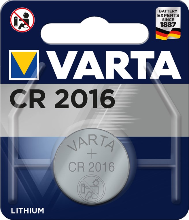 CR2016 (6016) - Lithium-Knopfzelle, 3 V