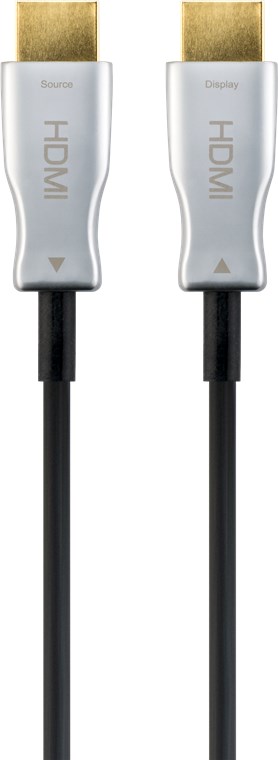 Optisches Hybrid High Speed HDMI®/™-Kabel mit Ethernet (AOC) - Kabellänge 30 m - Hochgeschwindigkeitskabel 4K @ 60 Hz für lange Übertragungsweg