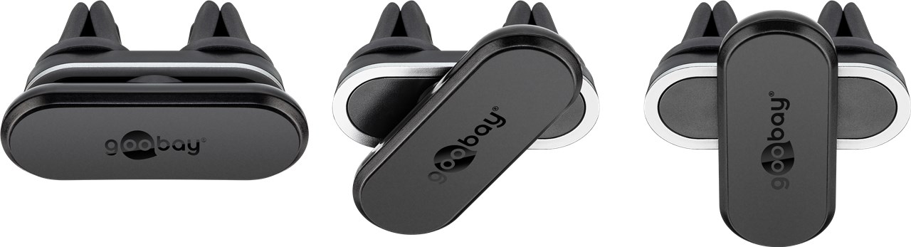 Doppelmagnethalter für den Lüftungsschacht - zur einfachen und sicheren Befestigung im Fahrzeug Doppelmagnethalter für den Lüftungsschacht - zur einfachen und sicheren Befestigung im Fahrzeug