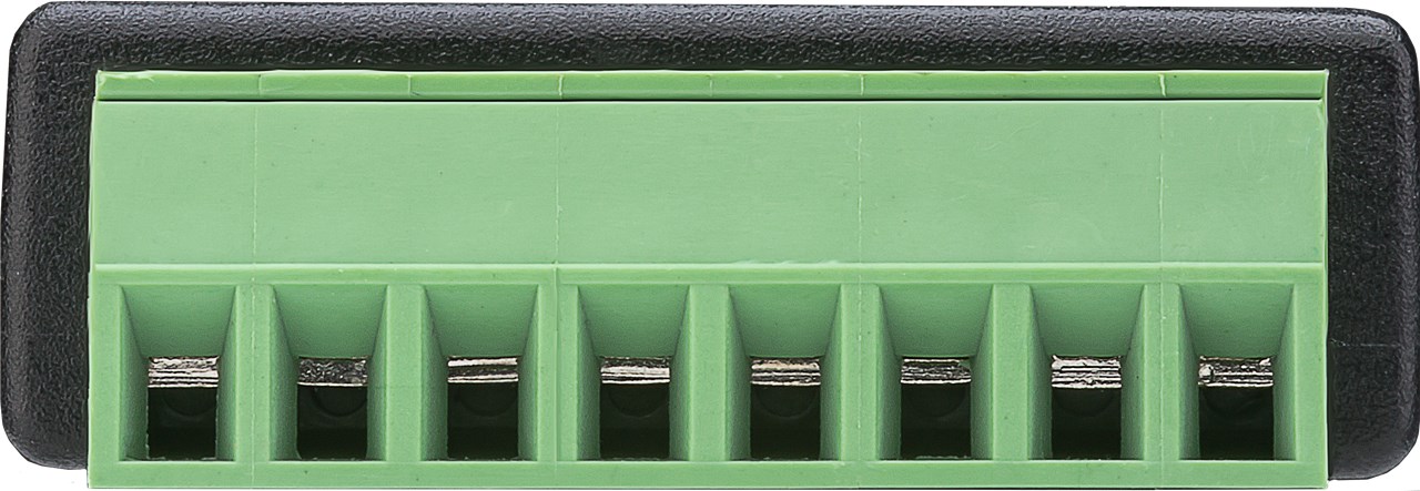Terminal Block 8-pin > RJ45-Stecker (8P8C) - abnehmbare Schraubbefestigung, 2-teilig Terminal Block 8-pin > RJ45-Stecker (8P8C) - abnehmbare Schraubbefestigung, 2-teilig