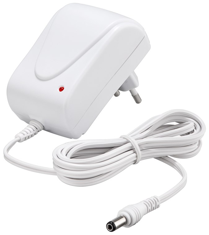 12 V Netzteil - Farbversion Weiß - mit 5,5 mm x 2,1 mm Stecker - 18 W und 1,5 A 12 V Netzteil - Farbversion Weiß - mit 5,5 mm x 2,1 mm Stecker - 18 W und 1,5 A