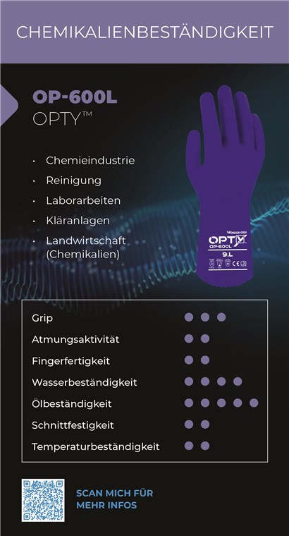 OP-600L - Größe L/9 - Landwirtschaft, Chemieindustrie, Reinigung, Laborarbeiten, Kläranlagen