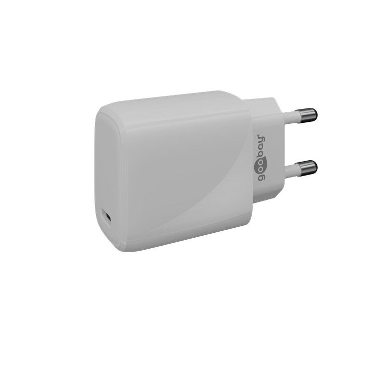 USB-C™ PD-Ladeset 20W - USB-C™ Netzteil 20W inklusive USB-C™ Kabel 1m (weiß)