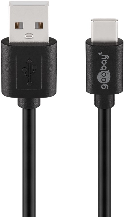 USB 2.0 Kabel USB-C™ auf USB A, schwarz USB 2.0 Kabel USB-C™ auf USB A, schwarz - Kabellänge 0.5 m - geeignet für Geräte mit USB-C™ Anschluss