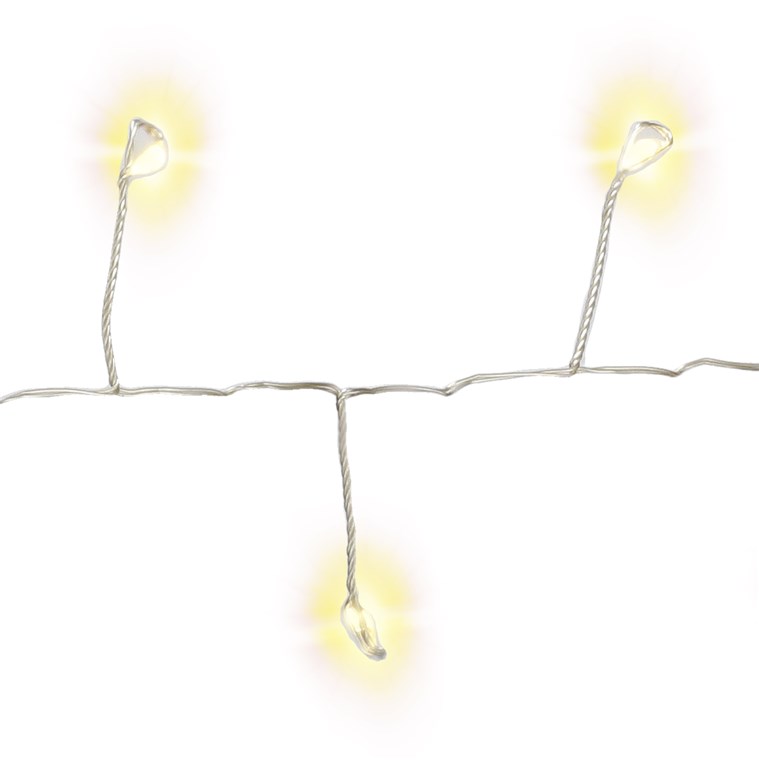 50er LED-Silberdraht-Cluster-Lichterkette - mit 2 Leuchtmodi, warmweiß (3000 K), batteriebetrieben, für den Innen- und Außenbereich (IP44) 50er LED-Silberdraht-Cluster-Lichterkette - mit 2 Leuchtmodi, warmweiß (3000 K), batteriebetrieben, für den Innen- und Außenbereich (IP44)