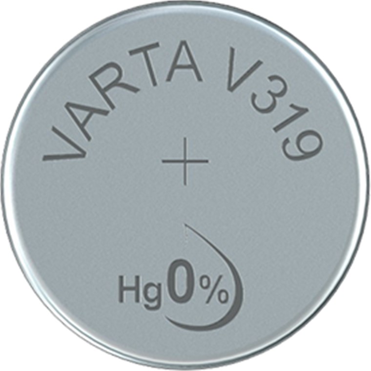 SR64 (V319) - Silberoxid-Zink-Knopfzelle, 1,55 V Uhrenbatterie