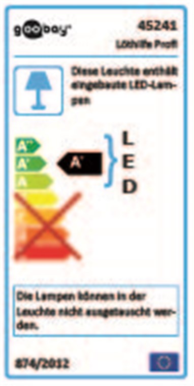 Löthilfe mit LED-Leuchte & Schwanenhals-Krokodilklemme - inkl. Fixpoint Lötharz, zur Reinigung und besseren Verarbeitung von Bauteilen mit Lötzinn