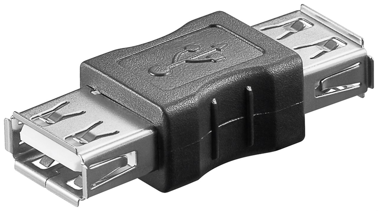 USB 2.0 Hi-Speed Adapter - Anschluss, Typ USB 2.0-Buchse (Typ A) - USB 2.0-Buchse (Typ A) > USB 2.0-Buchse (Typ A)