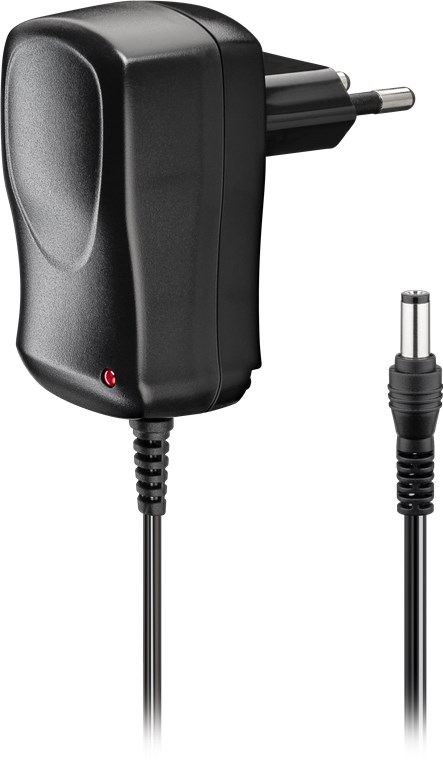 9 V Netzteil 12 V Netzteil - mit 5,5 mm x 2,5 mm Stecker - 7,2 W und 0,6 A