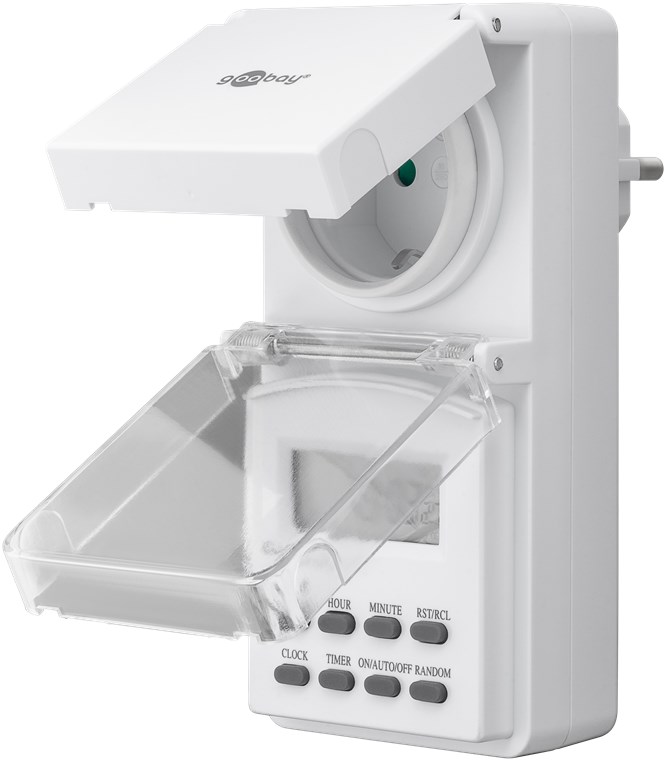 Digitale Zeitschaltuhr IP44 - Leicht zu bedienende, digitale Zeitschaltuhr Digitale Zeitschaltuhr IP44 - Leicht zu bedienende, digitale Zeitschaltuhr