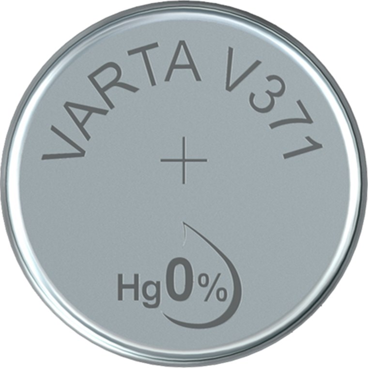 SR69 (V371) - Silberoxid-Zink-Knopfzelle, 1,55 V Uhrenbatterie SR69 (V371) - Silberoxid-Zink-Knopfzelle, 1,55 V Uhrenbatterie