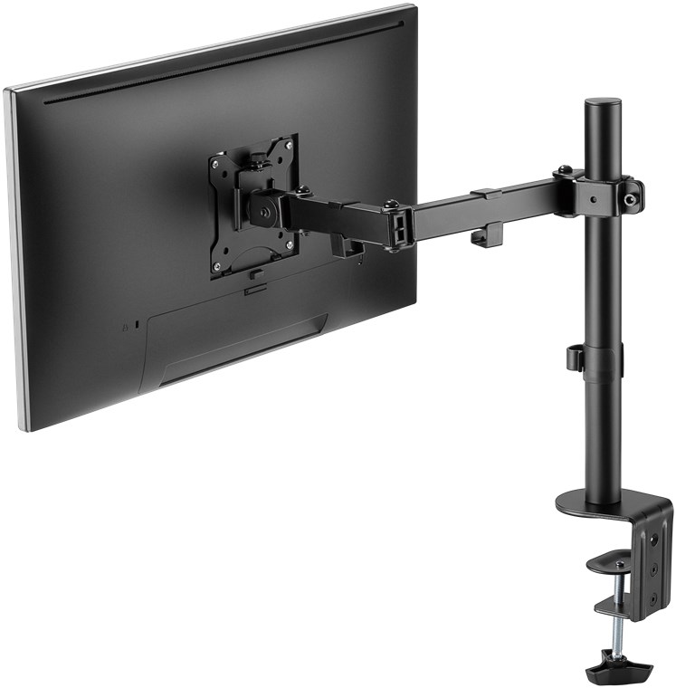 Monitorhalterung Single Flex - für gängige Monitore zwischen 17 und 32 Zoll (43-81 cm) bis 8 kg Monitorhalterung Single Flex - für gängige Monitore zwischen 17 und 32 Zoll (43-81 cm) bis 8 kg