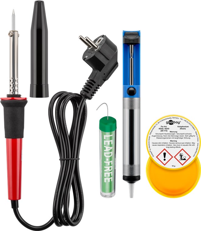 Lötset und Werkzeugset in praktischer Tasche, 20-teilig mit Lötkolben, Schraubendreher, Phasenprüfer, Zangen - Zubehör-Set mit den wichtigsten Zubehörteilen Lötset und Werkzeugset in praktischer Tasche, 20-teilig mit Lötkolben, Schraubendreher, Phasenprüfer, Zangen - Zubehör-Set mit den wichtigsten Zubehörteilen