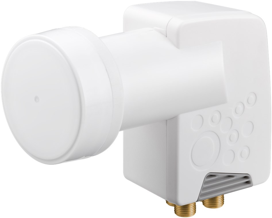 Universal Quad LNB - digitaler SAT-LNB (DVB-S2) für 4 Teilnehmer (8K/4K/UHD/HDTV/3D Empfang) Universal Quad LNB - digitaler SAT-LNB (DVB-S2) für 4 Teilnehmer (8K/4K/UHD/HDTV/3D Empfang)