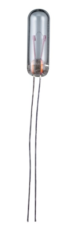 T1¼ Kleinst-Glühlampe, 0,23 W T1¼ Kleinst-Glühlampe, 0,23 W - Max. Leistungsaufnahme 0.23 W - Cable Strand, 6 V (DC), 40 mA