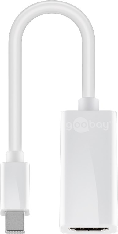 Mini DisplayPort/HDMI™-Adapterkabel 1.1 - Kabellänge 0.1 m - Mini DisplayPort-Stecker > HDMI™-Buchse (Typ A)