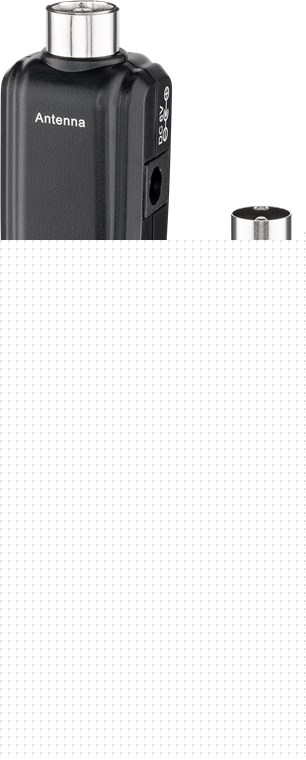Aktive Full HD DVB-T2 Zimmerantenne, inkl. LTE/4G Filter - mit bis zu 13 dBi Verstärkung bei schwachem Empfangssignal Aktive Full HD DVB-T2 Zimmerantenne, inkl. LTE/4G Filter - mit bis zu 13 dBi Verstärkung bei schwachem Empfangssignal