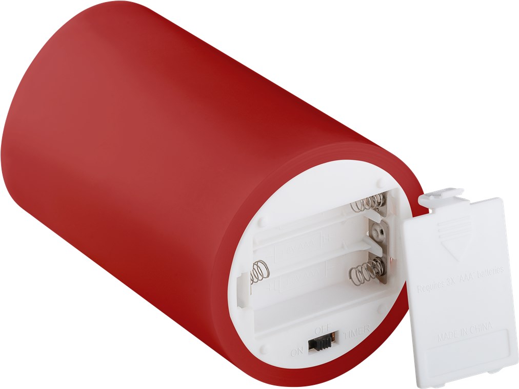 4er-Set LED-Echtwachs-Kerzen, rot - Wunderschöne und sichere Lichtlösung für viele Bereiche wie Haus und Loggia, Büros oder Schulen 4er-Set LED-Echtwachs-Kerzen, rot - Wunderschöne und sichere Lichtlösung für viele Bereiche wie Haus und Loggia, Büros oder Schulen